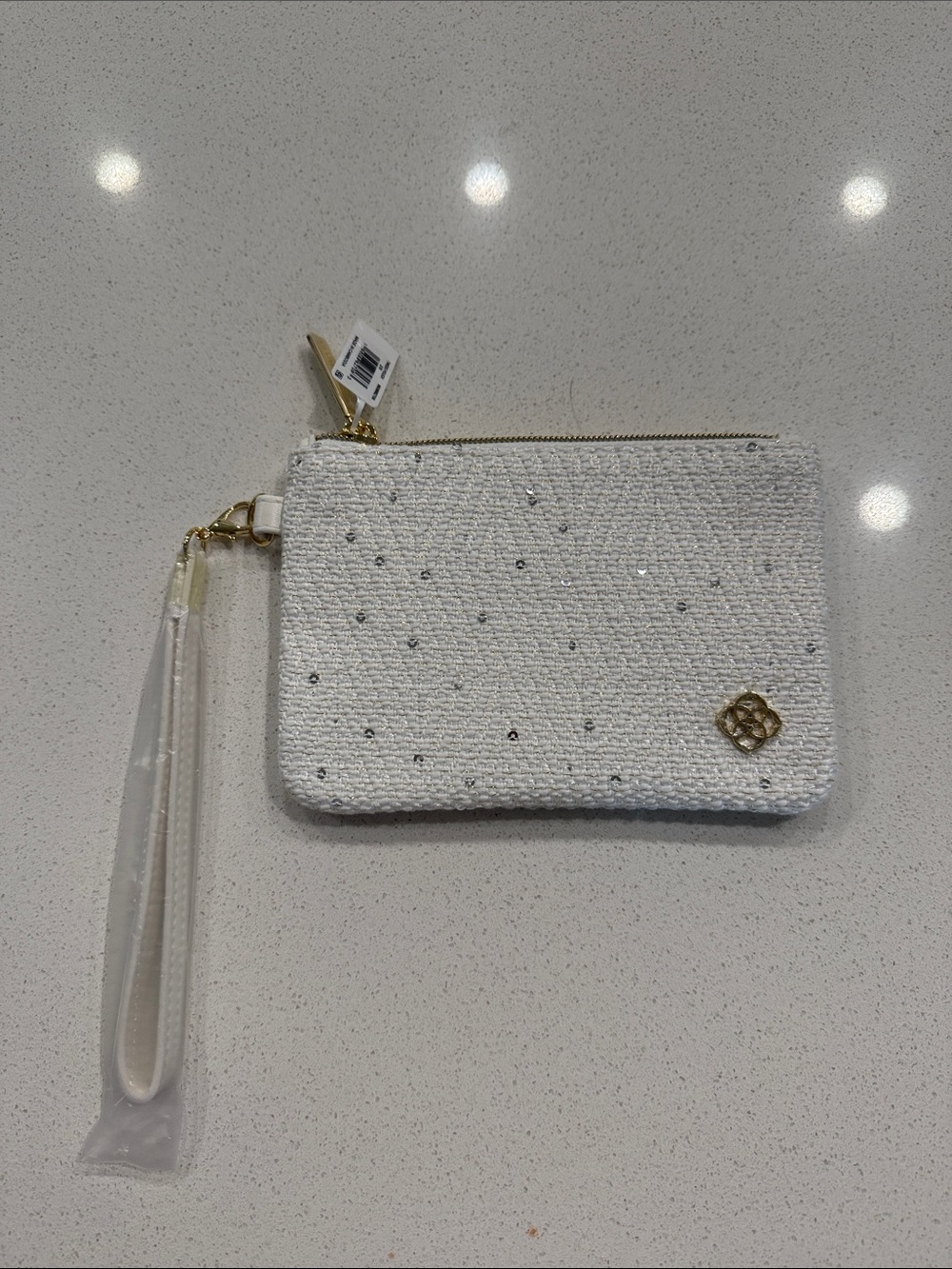 Kendra Scott Tweed Pouch Wristlet Clutch - NWT